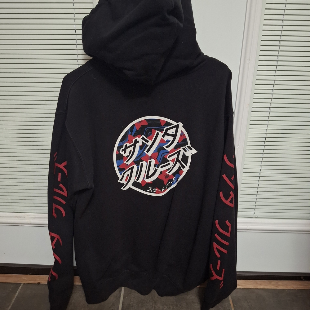 Santa Cruz Skateboards Black Hoodie